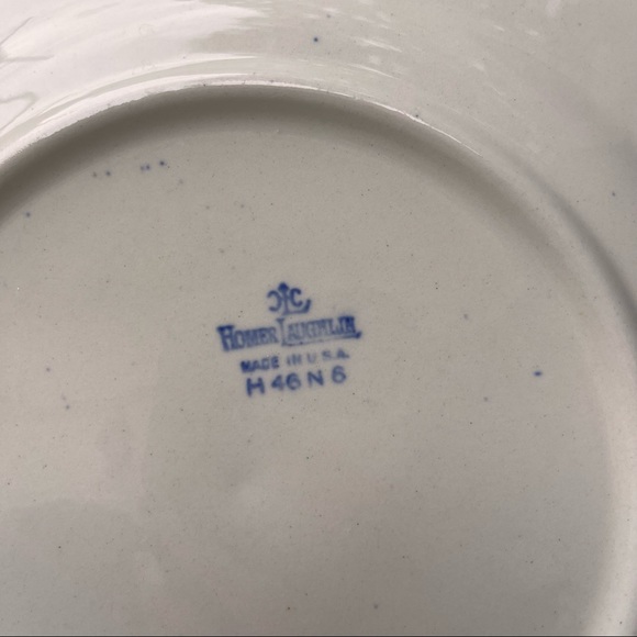 Homer Laughlin Vintage Blue Willow Dinner Plate - Picture 4 of 7